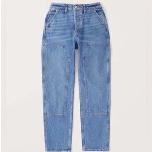 Abercrombie High Rise Dad Carpenter Jeans